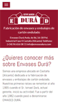 Mobile Screenshot of envasesdura.com